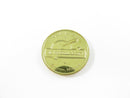 Reverse of Silver Dollar City souvenir token with Branson Missouri and Ozark Mountains text