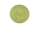 Silver Dollar City Blacksmith souvenir token with blacksmith working at an anvil