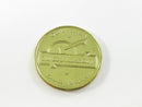 Reverse of Silver Dollar City Blacksmith token with Branson Missouri and Ozark Mountains text