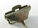 Vintage Ever-Ready 1912 Style Single Edge Safety Razor Lather Catcher Art Deco Handle Made in USA Restoration Parts 3 5/8 Inch
