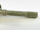 Gillette Slim Adjustable Safety Razor 1965 K2 Double Edge 1-9 Settings Twist to Open Butterfly Doors Made in USA 3 5/8 Inch