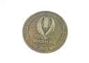 St. Joseph's Day Blessed Bronze Medal 1971 Italian Cultural Society New Orleans — Bars & Rounds — front view