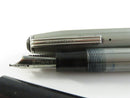 Vintage Sheaffer Black and Esterbrook Gray Fountain Pen Lot 2668 Firm Medium Nib Made in USA Parts Repair Restoration