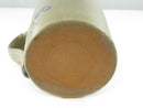 Rowe Pottery Works Centennial PA 1993 Salt Glaze Stoneware Mug Cobalt Heart Cambridge Wisconsin Hand Crafted 3 3/4 Inch