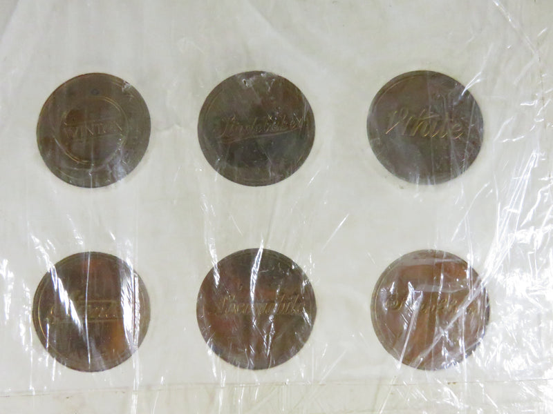 The Franklin Mint Antique Car Coin Collection Series 1 Bronze Medals - 25 Piece Set