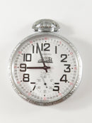 Camero Open Faced 15s Train Pocket Watch 6497 17 Jewel Lean & Jones Inc
