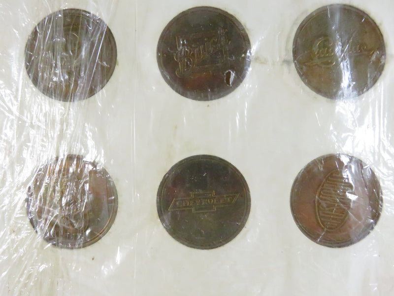 The Franklin Mint Antique Car Coin Collection Series 1 Bronze Medals - 25 Piece Set