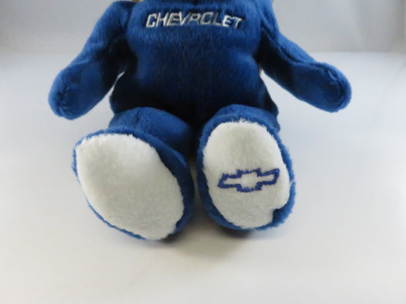 Salvino’s Bammers 2001 Chevrolet Blue & White Bean Bag Bear - 9"