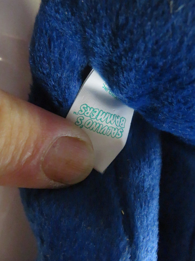 Salvino’s Bammers 2001 Chevrolet Blue & White Bean Bag Bear - 9"
