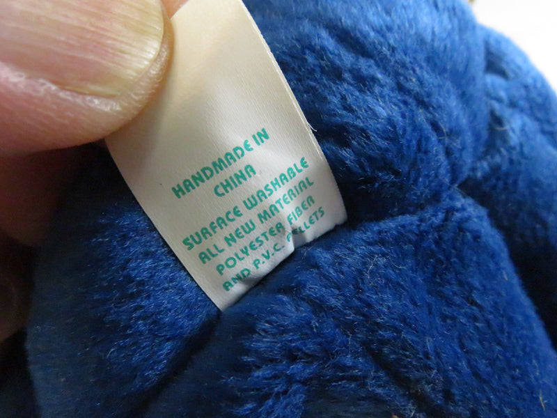 Salvino’s Bammers 2001 Chevrolet Blue & White Bean Bag Bear - 9"