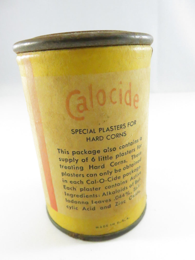 Antique Calocide Foot Powder Tin – Patent Medicine Display Can, Chicago IL