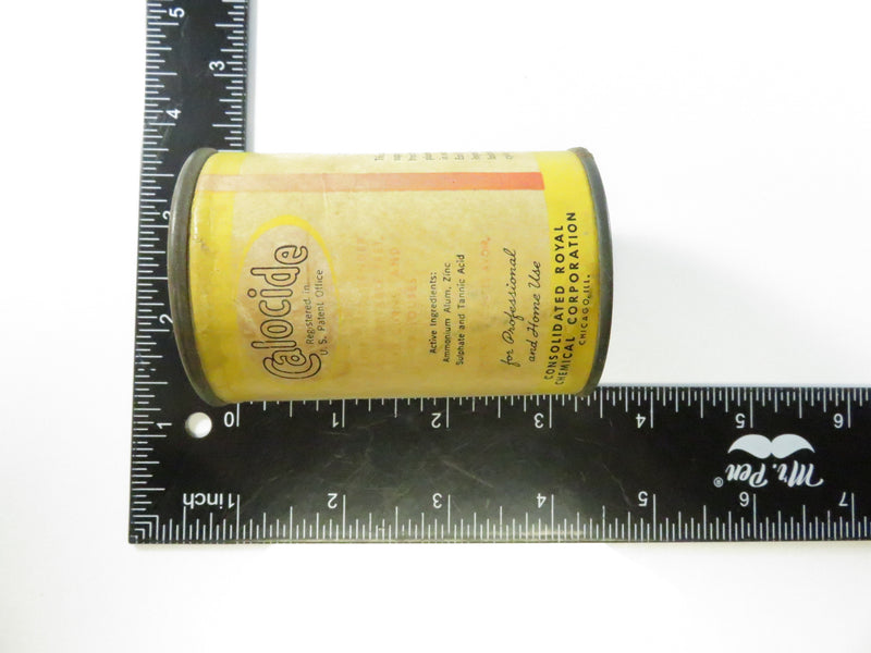 Antique Calocide Foot Powder Tin – Patent Medicine Display Can, Chicago IL