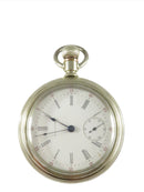 1902 Waltham 18s Pocket Watch Model 1883 15j Grade 81 Open Face For Parts