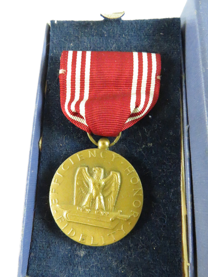 WWII 1944 United States Army Good Conduct Medal in Original Box