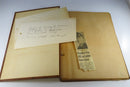 WW2 Era Newspaper Clippings Photo Scrap Book Galax VA Scrap Book product image for Just Stuff I Sell, clear front view, neutral background, original listing photo, optimized descriptive alt text, centered composition variant 3