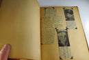 WW2 Era Newspaper Clippings Photo Scrap Book Galax VA Scrap Book product image for Just Stuff I Sell, clear front view, neutral background, original listing photo, optimized descriptive alt text, centered composition variant 11