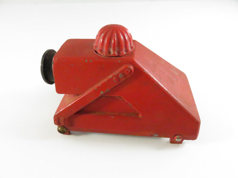 Vintage Lionel 260 Illuminated Train Track Bumper Red Die-Cast - 1 1/2" High