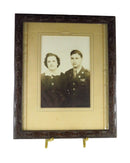 Old c1940's 8x10 Wood Photo Frame With Fancy Patterned Boarder product image for Just Stuff I Sell, clear front view, neutral background, original listing photo, optimized descriptive alt text, centered composition