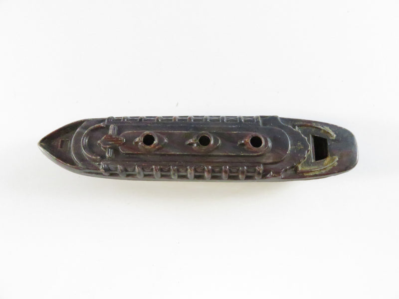 Antique Celluloid Steamship River Boat Whistle 4" - Vintage Maritime Collectible