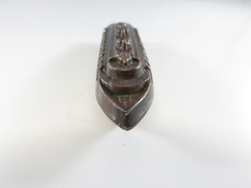 Antique Celluloid Steamship River Boat Whistle 4" - Vintage Maritime Collectible