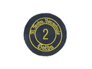 Fl. Techn. Vorschule Gotha 2 WW2 Arm Patch with RZM Label — front view