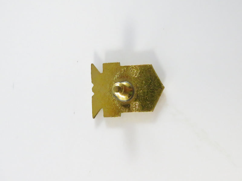Vintage AFL-CIO Bastion Bros. Co. Gold Tone Screwback Lapel Pin