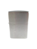 Silver lighter on a white background