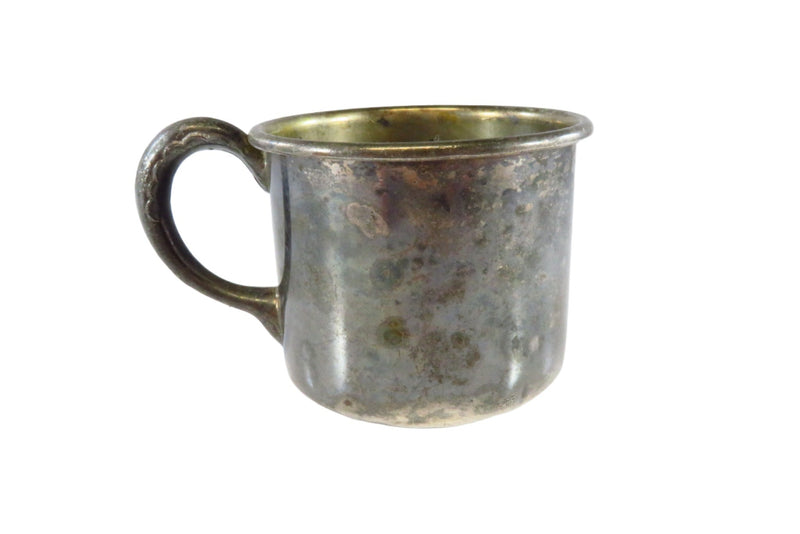 Vintage Silver-plate Baby Cup Unengraved FB Rogers Silver Co 630 — Other Antique Sterling Silver • Sterling Silver, Silver —