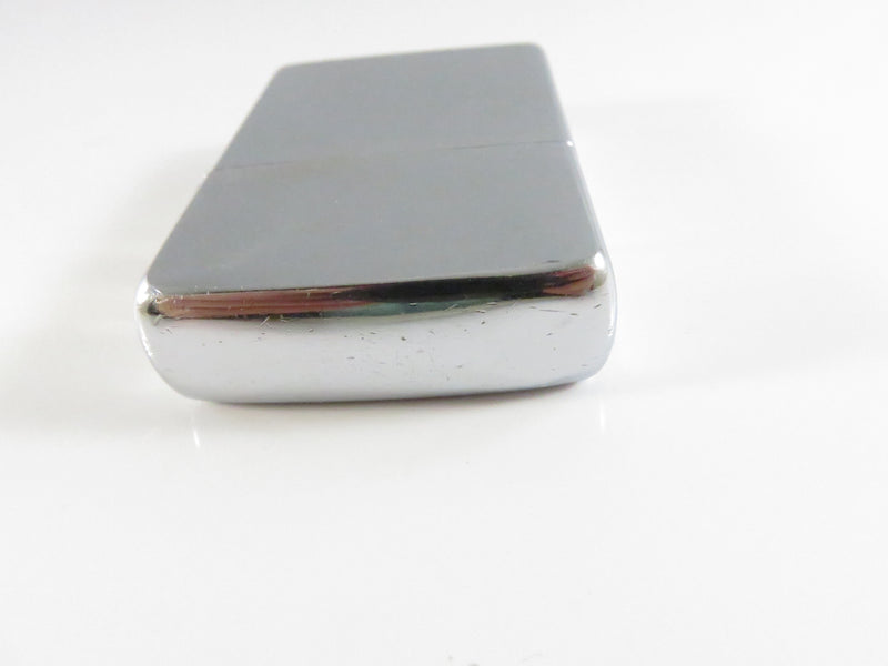 1966 Zippo Lighter Brushed Chrome Finish with Patent 2517191 - Vintage Lighter
