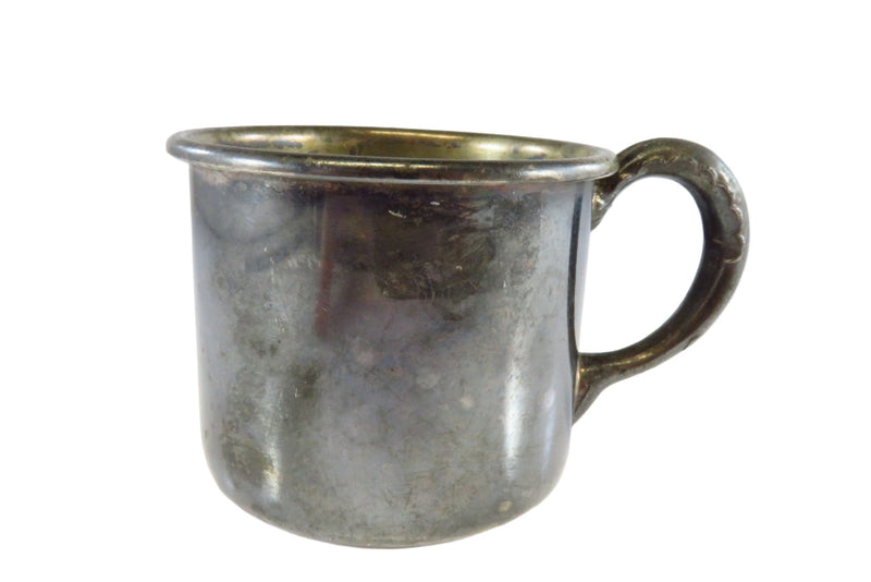 Vintage Silver-plate Baby Cup Unengraved FB Rogers Silver Co 630