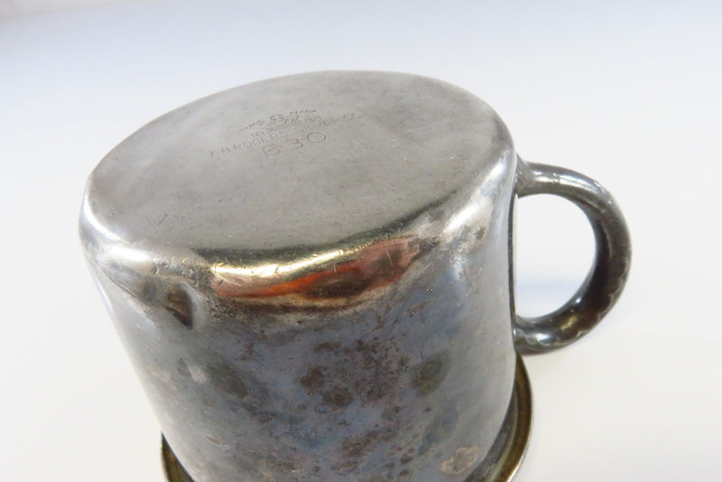 Vintage Silver-plate Baby Cup Unengraved FB Rogers Silver Co 630