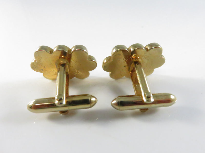 Vintage Swank Gold Tone Clustered Circle Honey Cone Cufflinks Mid Century