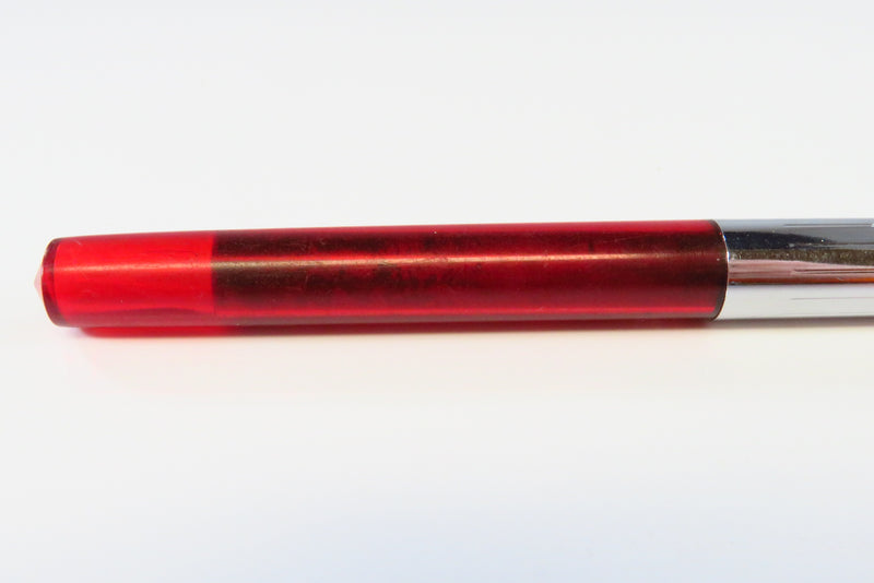 Vintage Sheaffer's Transparent Red Fountain Pen