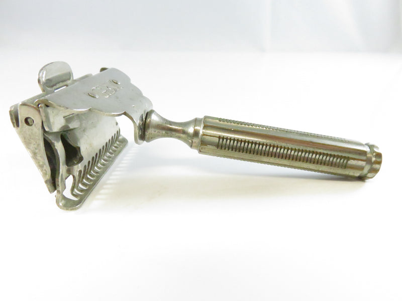 GEM 1912 Patent Single Edge Safety Razor Travel Brooklyn NY - 3 3/8"