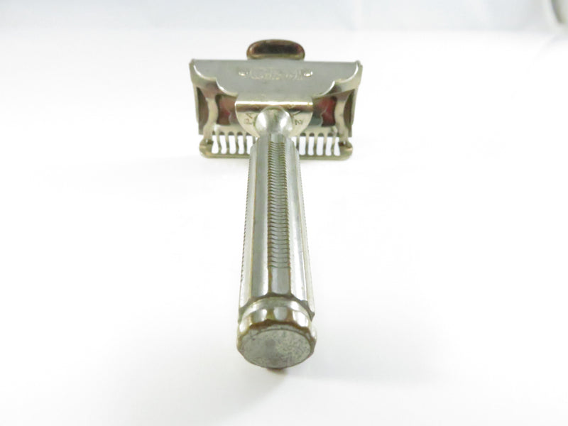 GEM 1912 Patent Single Edge Safety Razor Travel Brooklyn NY - 3 3/8"