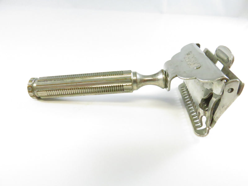 GEM 1912 Patent Single Edge Safety Razor Travel Brooklyn NY - 3 3/8"