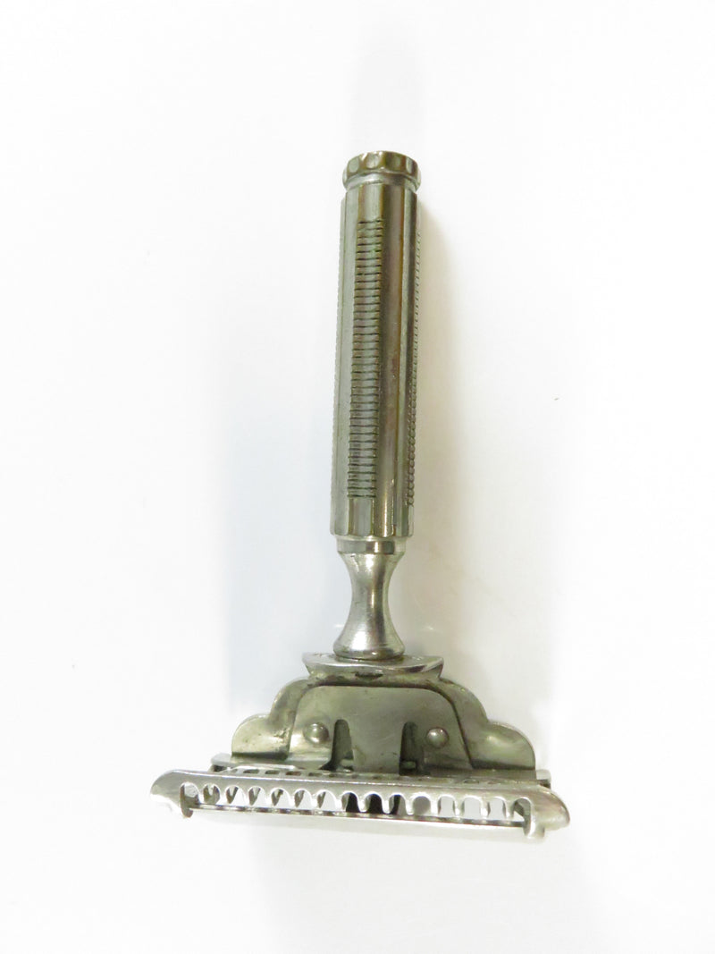 GEM 1912 Patent Single Edge Safety Razor Travel Brooklyn NY - 3 3/8"