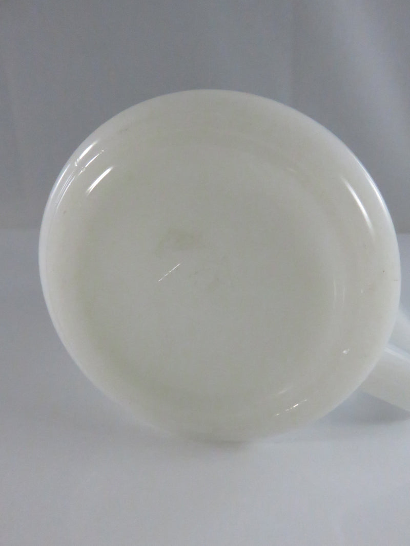 Palestine-Roxborough Lodge No. 135 Federal Glass milk glass mug – c. 1978 – masonic coffee mug