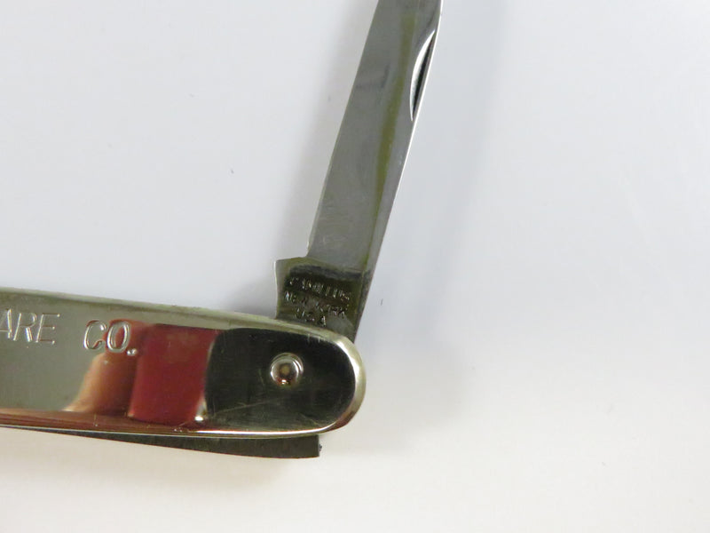 1959 Camillus Monroe Hardware Co. pen knife with dual blades - vintage pocket tool