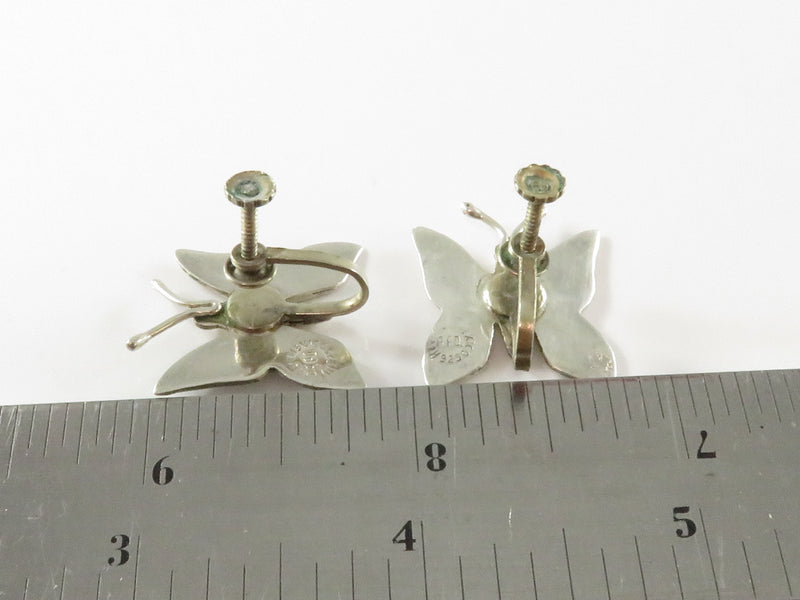 Sterling Butterfly Screw Back Earrings with Abalone Shell: A Beautiful Symbol of Transformation