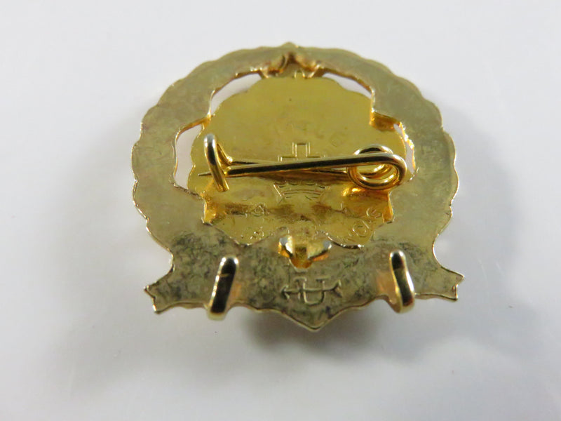 Episcopal Church Sunday School - Church of God S.S. Second Year Award Collectible Pinback Lapel Pin