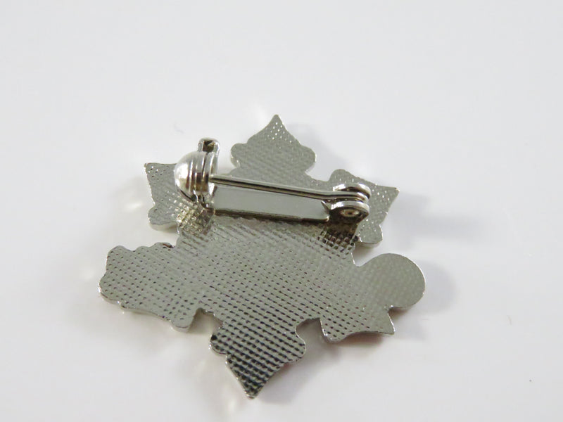 Ober Gatlinburg Amusement Park Snowflake Collectible Pinback Lapel Pin