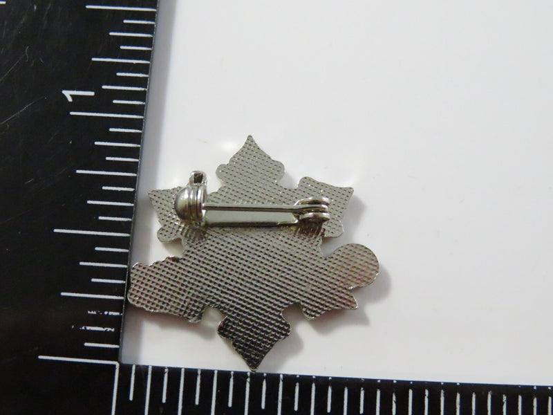 Ober Gatlinburg Amusement Park Snowflake Collectible Pinback Lapel Pin