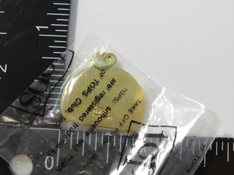 Vintage Climb Every Mountain TOPS Club Enamel Charm Pendant NOS