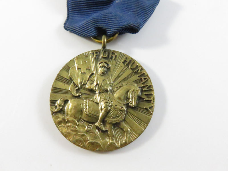 WWII Red Cross Volunteer Medal For Humanity 5-Year Award to Hunter Bean – 2 3/4"