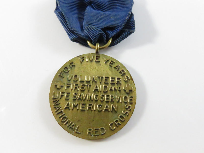 WWII Red Cross Volunteer Medal For Humanity 5-Year Award to Hunter Bean – 2 3/4"