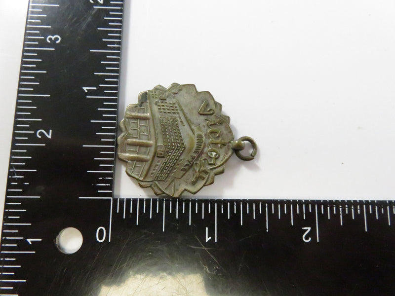 Ernie Pyle Theatre Victory Key Ring Medallion Japan Landing - 1 3/8"