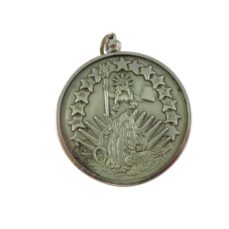 1976 Bicentennial "200 Years of Freedom" Medallion Pendant - 1 1/2"