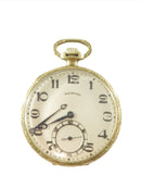 1923 Illinois Pocket Watch Grade 405, Model 3, 17j, 12s, Openface Dueber 20 Yr