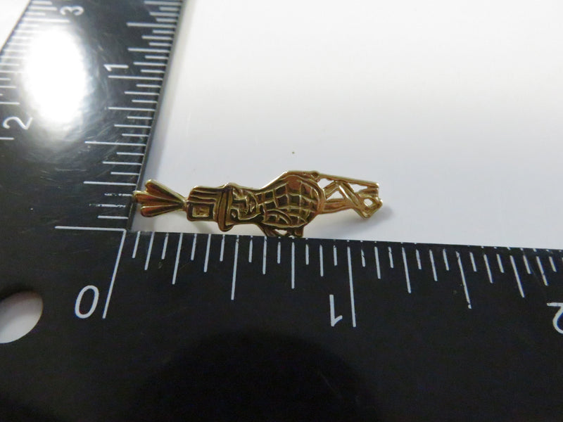 Mr. Peanut 14K Solid Gold Pendant Planters Mascot with Box – 1 3/16", 1.3g